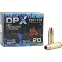 Cor-Bon DPX 45 LC Ammo 225 Grain Solid Hollow Point Lead Free Box of 20 - Corbon