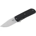 Boker Knives Urban Trapper Stubby Pocket Knife 1.97" Clip Point VG-10 Stonewashed Blade G-10 Handle Black - Boker