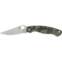 Spyderco Military 2 Camo Pocket Knife 3.65" Drop Point CPM S30V Satin Blade G-10 Handle Camo - Spyderco