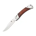 Bear & Son 2S97R Pocket Knife 2.75" Clip Point Sandvik 14C28N Satin Blade Rosewood Handle Rosewood - Bear & Son