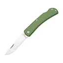 Bear & Son Farmhand Pocket Knife 2.75" Drop Point Stainless Steel Satin Blade Aluminum Handle Green - Bear & Son