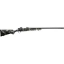 Christensen Arms Ridgeline FFT Bolt Action Rifle 300 Winchester Magnum 26" Carbon Fiber Threaded Barrel Black Cerakote Frame Green/Bronze Field Stock - Christensen Arms