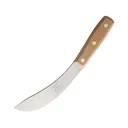 Dexter Russell Green River Skinning Fixed Blade Knife 6" Skinner Carbon Satin Blade Wood Handle Brown - Dexter Russell