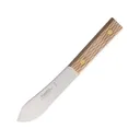 Dexter Russell Green River Fixed Blade Knife 4.5" Drop Point Carbon Satin Blade Wood Handle Brown - Dexter Russell