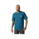 Carhartt Men's K87 Loose Fit Heavyweight Short Sleeve Crew Neck T Shirt Dark Tranquil Blue Heather Large Tall - Carhartt