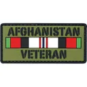 Voodoo Tactical Afghanistan Veteran PVC Morale Patch - Voodoo Tactical