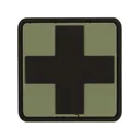 Voodoo Tactical First Aid Symbol PVC Morale Patch OD Green - Voodoo Tactical