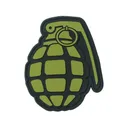 Voodoo Tactical Grenade PVC Morale Patch - Voodoo Tactical