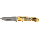 Remington 2026 Bullet King of the Mountain Fixed Blade Knife 3.5" Drop Point 440A Satin Blade Stag Handle - Remington