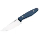 Boker Knives AK1 Fixed Blade Knife 2.99" Drop Point CPM MagnaCut Satin Blade Aluminum Handle Blue - Boker Knives