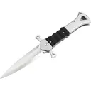 Boker Knives Inarsil Pocket Knife 4.69" Dagger D2 Satin Blade G-10 and Aluminum Handle Black - Boker Knives
