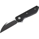 Boker Knives Corvus Pocket Knife 2.74" Sheepsfoot Nitro-V Dark Stonewash Blade Micarta Handle Black - Boker