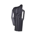 Black Dog Machine High Ride OWB Holster Right Hand Ruger Mark I, II, III, IV Kydex Black - Black Dog Machine