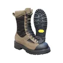 Hoffman Boots XT Powerline Composite Toe Work Boots Leather Tan Men's 10.5 D - Hoffman Boots