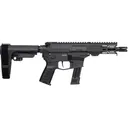 CMMG Banshee Mk17 9mm Luger Pistol 5" Threaded Barrel 21+1 Round Armor Black Pistol Brace - CMMG