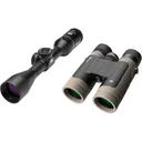 Burris Signature HD Rifle Scope 1" Tube 2-10x 40mm Ballistic E3 Reticle Black with Droptine 10x 42mm Binoculars - Burris
