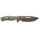 5.11 CFK 5 Fixed Blade Knife 5" Drop Point 4135 Black Blade Fiberglass Reinforced Nylon (FRN) Handle Ranger Green - 5.11