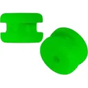 Whisker Seeker Tackle Rubber Bump Stops Toxic Green - Whisker Seeker Tackle