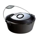 Lodge Cast Iron 7 Quart Dutch Oven with Bail Handle - Lodge Cast Iron