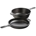 Lodge Cast Iron 3.2 Quart Combo Cooking Set - Lodge Cast Iron