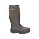 Dryshod Men's Overland Hi 17" Waterproof Hunting Boots Rubber/ Synthetic Khaki/Brown 7 D - Dryshod