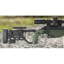 Kinetic Research Folding Stock for Whiskey-3, X-Ray, Bravo, 180-Alpha, CZ455 Chassis and Sako TRG-22, TRG-42 Sako Green - Kinetic Research Group