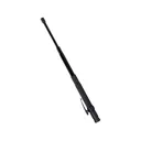 ASP Agent 40 Concealable Baton 15.74" Steel Shaft Push Button Retraction Knurled Grip Black - Armament Systems and Procedures