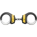 ASP Plus Chain Handcuff Double Locking Steel Bow Forged 7075T6 Aluminum Frame Yellow - Armament Systems and Procedures