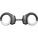 ASP Plus Chain Handcuff Double Locking Steel Bow Forged 7075T6 Aluminum Frame Gray - Armament Systems and Procedures