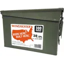 Winchester White Box USA 38 Special Ammo 130 Grain Full Metal Jacket Case of 600 (2 Cans of 300) - Winchester