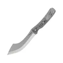 Condor Knives K-Night Panabasito Fixed Blade Knife 5.63" Trailing Point 1095 Satin Blade Micarta Handle Gray - Condor Knives
