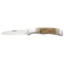 Browning Joint Venture Folding Knife 2.75" Clip Point 8Cr13MoV Stainless Steel Blade Sheep Horn Handle - Browning