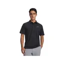 Under Armour Men's Freedom Matchplay Short Sleeve Polo Black/Castlerock Large - Under Armour