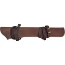 1791 Gunleather Trapper Rifle Scabbard 16" Barrel Leather Brown - 1791 Gunleather