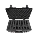 Explorer Cases 5221 6-Pistol Wheeled Case Polymer Black - Explorer Cases