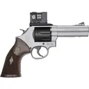 Smith & Wesson 686 Plus Spec R 357 Magnum Revolver 4" Titanium Barrel 7 Round Wood Grip Aimpoint Acro - Smith & Wesson / S&W