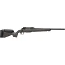 Savage Arms 110 Trailblazer Bolt Action Rifle 22 Advanced Rifle Cartridge (22 ARC) 20" Fluted Black Cerakote Threaded Barrel Black Cerakote Frame Flat Dark Gray Adjustable Stock - Savage