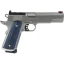 Colt Gold Cup 9mm Luger Pistol 5" Barrel 8+1 Round Silver Slide Blue/Black Grip Anodized Frame - Colt