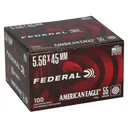 Federal American Eagle M193 5.56x45mm NATO Ammo 55 Grain Full Metal Jacket Case of 500 (5 Boxes of 100) - Federal Premium