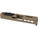 Zaffiri Precision ZPS3 Slide for Glock 43x RMSc Cut Flat Dark Earth - Zaffiri Precision