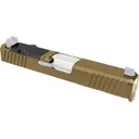 Zaffiri Precision Z Series Slide for Glock 19 Gen 3 RMR Cut Flat Dark Earth - Zaffiri Precision