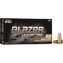 Blazer Brass Clean Fire Suppressor Subsonic 9mm Luger Ammo 147 Grain Full Metal Jacket Case of 500 (10 Boxes of 50) - Blazer