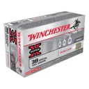 Winchester Super X WinClean 38 Special Ammo 125 Grain Jacketed Soft Point Box of 50 - Winchester