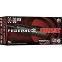 Federal American Eagle Subsonic 30-30 Winchester Ammo 170 Grain Jacketed Soft Point Box of 20 - Federal Premium