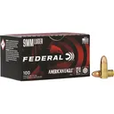 Federal Champion 9mm Luger Ammo 124 Grain Full Metal Jacket Case of 500 (5 Boxes of 100) - Federal Premium