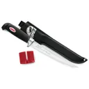 Rapala Soft Grip Fillet Knife 9" Clip Point Stainless Steel Blade Thermoplastic Handle Black - Rapala