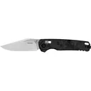 Kershaw Bel Air Pocket Knife 3.05" Clip Point CPM MagnaCut Satin Blade Carbon Fiber Handle Black - Kershaw