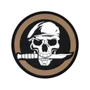 Rothco Morale Patch Military Skull Coyote - Rothco