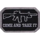 Rothco Morale Patch Come and Take It Black - Rothco