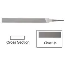 Nicholson Bastard Cut Flat File - Nicholson